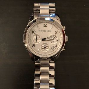Michael Kors silver watch